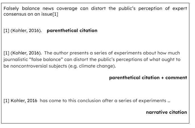 box with a footnote citation